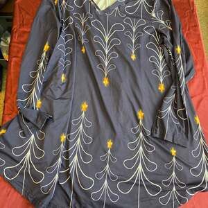 Azalea by Firmiana Christmas Tree Print Long Sleeve Tunic Top Plus Size 4XL